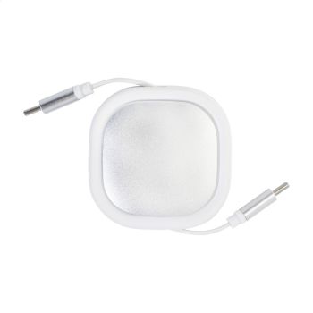 Cabsle Plus nabíjací kábel USB-C 60W white