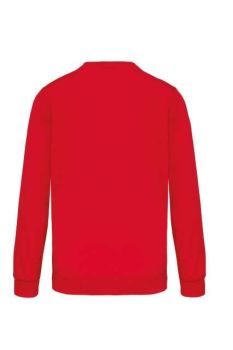 POLYESTER SWEATSHIRT Sporty Red/White S