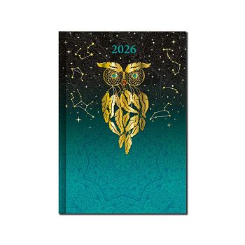 Týždenný diár A5 ART LAPAČ SNOV 2026