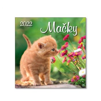 Nástenný Kalendár Mačky 2022