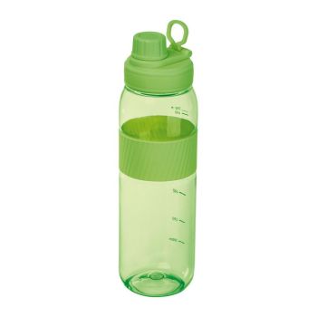 Tritan fľaša so silikónovým gripom, 750 ml light green