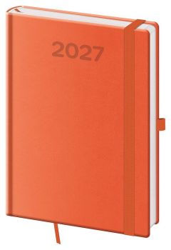 Denný diár A5 Print Pop oranžový