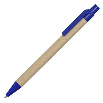 ECO PEN kuličkové pero,  modrá/hnědá