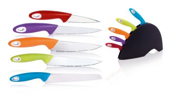 Gemini knives set multicolour