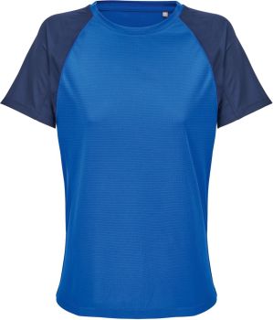 SOL'S | Dámské raglánové sportovní tričko french navy/royal blue XS