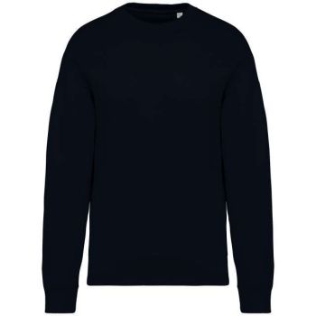 UNISEX ECO-FRIENDLY OVERSIZED CREW NECK SWEATSHIRT Black M