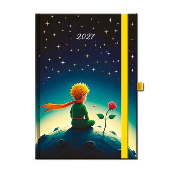 Týždenný diár A5 ART MALÝ PRINC s gumičkou 2027