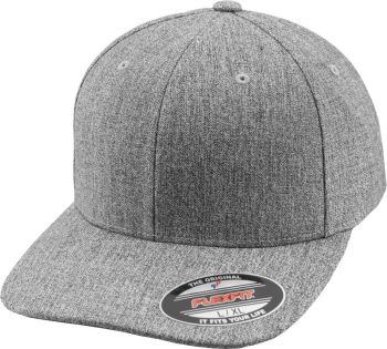 Flexfit | 6 panelová Flexfit kšiltovka heather grey L/XL