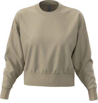 Next Level Apparel | Těžká dámská oversize mikina tan XXL