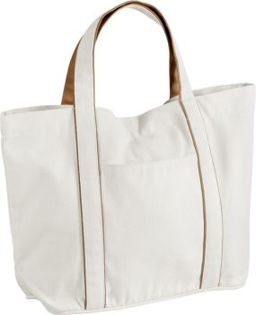 Westford Mill | Středně velká taška "Courtside" soft white/caramel onesize