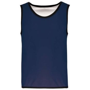 KID'S REVERSIBLE RUGBY BIB Sporty Navy/White 6/10