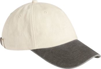 Beechfield | 6 panel nízký profil v kontrastní barvě natural/vintage brown onesize
