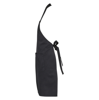 SOL'S GAMMA - BIB APRON WITH POCKETS Black U