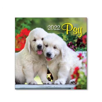 Nástenný Kalendár Psy 2022