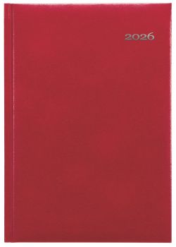 Týždenný diár Kronos 2026 (SK), A5 červená