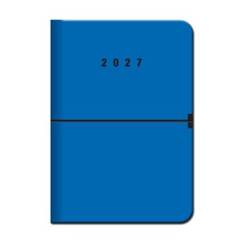 Týždenný diár A5 CAPRI Kobalt 2027