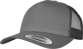 Flexfit | 5 panelová Retro Trucker kšiltovka charcoal onesize