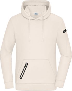 Daiber | Pánská interlock mikina s kapucí sandstone XXL