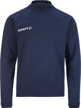 Craft | Dětská tréninková bunda s 1/4 zipem navy 158-164
