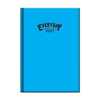 Denný diár A5 Everyday COLORS modrý 2027