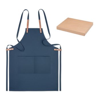 NAGPUR COLOUR Zástěra z organické bavlny blue