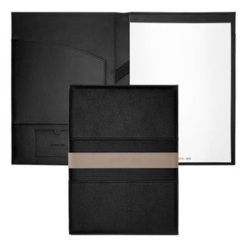 Obal A4 Delano Taupe & Black