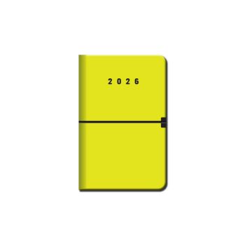 Mini diár A6 CAPRI neon 2026