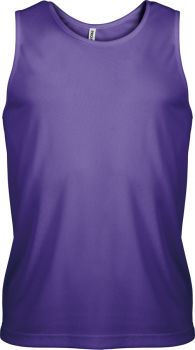 Kariban ProAct | Pánské sportovní tričko bez rukávů violet XXL