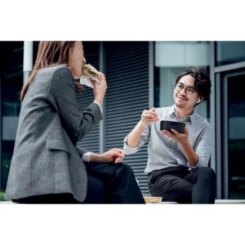 WINTRY Chladicí taška s teploměrem Černá