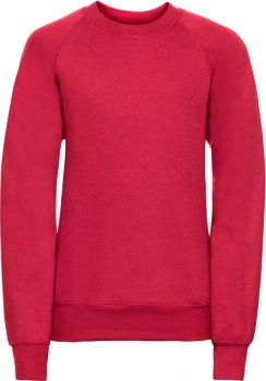 Russell | Dětská raglánová mikina classic red 128