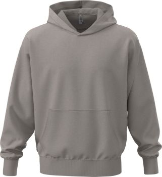 Next Level Apparel | Těžká oversize unisex mikina s kapucí shitake XL