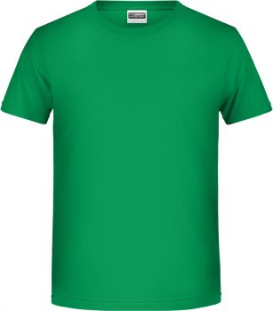 James & Nicholson | Chlapecké tričko z bio bavlny fern green XXL