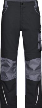James & Nicholson | Pracovní kalhoty - Strong black/carbon (106)