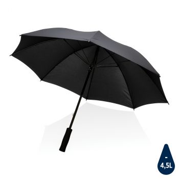 23" vetruodolný dáždnik Impact zo 190T RPET AWARE™ čierna