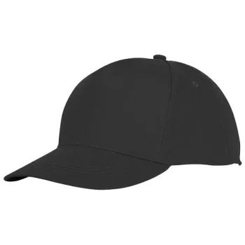 Hades 5panelová čepice 175 g/m² Černá