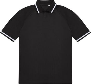 B&C | Unisex polo "Active" black L