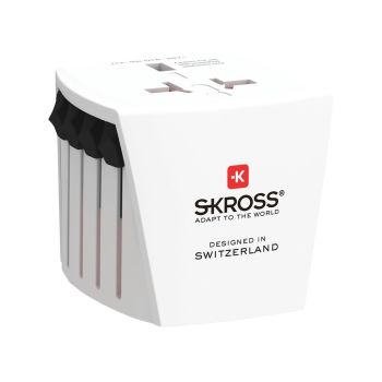 Cestovný adaptér SKROSS World MUV Micro biela