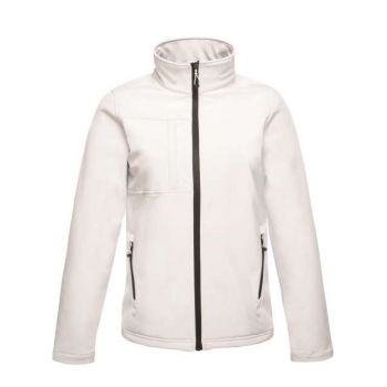 MEN'S OCTAGON II PRINTABLE 3 LAYER MEMBRANE SOFTSHELL White/Light Steel S
