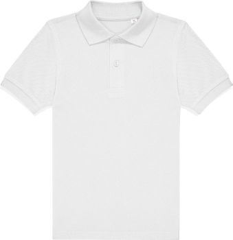 B&C | Dětské piqué polo white 12-13