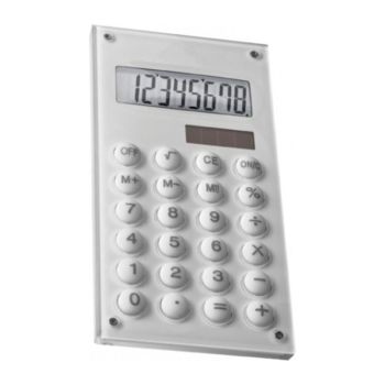 DUAL-POWER kalkulačka s 8 c... biela