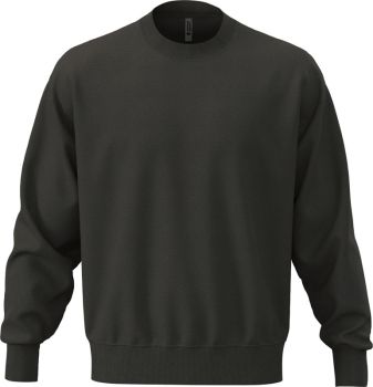 Next Level Apparel | Těžká oversize unisex mikina graphit black S