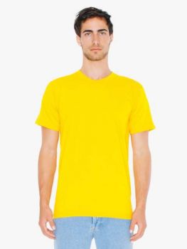 UNISEX FINE JERSEY SHORT SLEEVE T-SHIRT Gold L