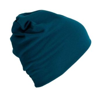 KNITTED BEANIE Dark Mykonos Blue U
