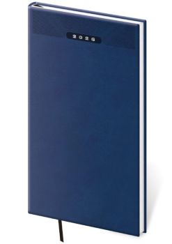 Vreckový diár Print Classic modrý