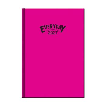 Denný diár A5 Everyday COLORS cyklámenový 2027