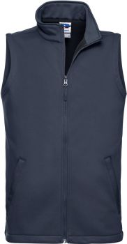 Russell | Pánská 2-vrstvá smart softshellová vesta french navy M