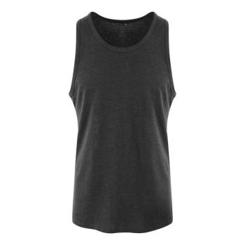 TRI-BLEND VEST Heather Black M