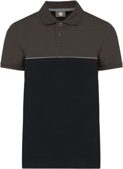 Kariban | Pracovní piqué polo black/dark grey S