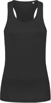 Stedman | Dámské sportovní tričko Interlock bez rukávů black opal S
