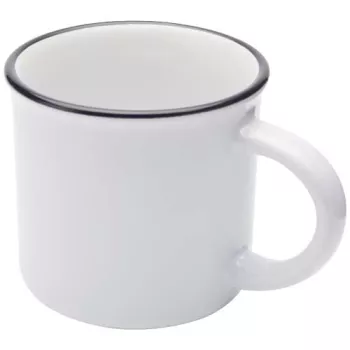 Keramický sublimační hrnek o objemu 240 ml Bari bílá